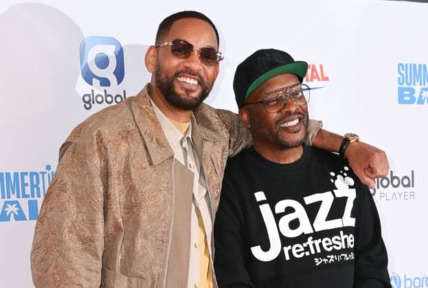 Will Smith and DJ Jazzy Jeff attends Capital™s Summertime Ball with Barclaycard at Wembley Stadiumin London, England. UK. Sunday 15th June 2025. Copyright: xJamesxWarrenx CAPITALS SUMMERTIME BALL 36