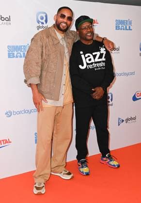 Will Smith and DJ Jazzy Jeff attends Capital™s Summertime Ball with Barclaycard at Wembley Stadiumin London, England. UK. Sunday 15th June 2025. Copyright: xJamesxWarrenx CAPITALS SUMMERTIME BALL 38