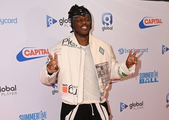 KSI attends Capital™s Summertime Ball with Barclaycard at Wembley Stadiumin London, England. UK. Sunday 15th June 2025. Copyright: xJamesxWarrenx CAPITALS SUMMERTIME BALL 59