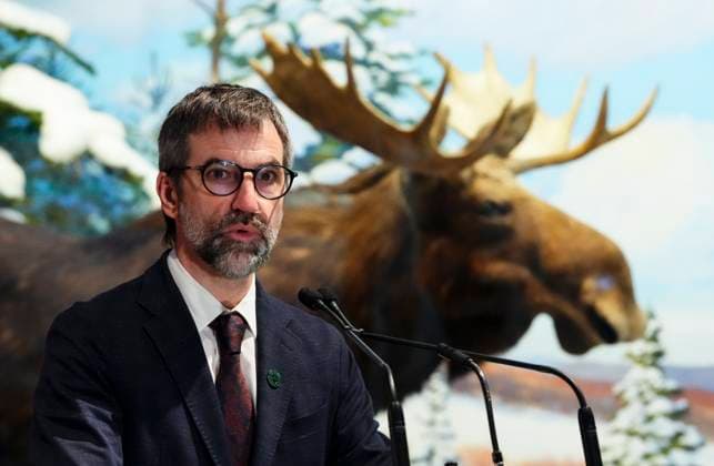 June 16, 2025, Ottawa, On, CANADA: Steven Guilbeault, Minister of Canadian Identity and Culture and Minister responsible for Official Languages, announces the Canada Strong Pass at the Canadian Museum of Nature in Ottawa on Monday, June 16, 2025. Ottawa CANADA  - ZUMAc35_ 20250616_zaf_c35_001 Copyright: xSeanxKilpatrickx