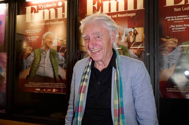 Emil Steinberger at the premiere of the documentary Typisch Emil Vom Loslassen und Neuanfangen at Kant Kino Berlin, 16 06 2025 Foto:xT.xBartillax xFuturexImagex emil_5630