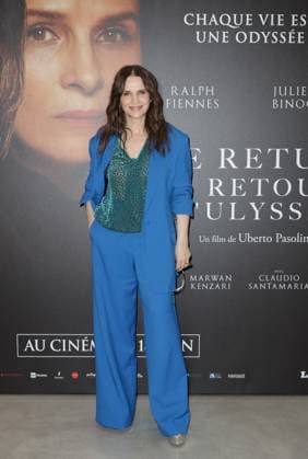 Juliette Binoche at the premiere of The Return, le retour dUlysse at the Pathé Palace cinema in Paris Juliette Binoche at the premiere of The Return, le retour dUlysse at the Pathé Palace cinema in Paris on June 16, 2025 Coadic Guirec Bestimage  Copyright: xCOADICxGUIRECx xBESTIMAGExCOADICxGUIRECx xBESTIMAGEx