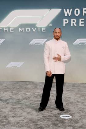 Red carpet arrivals for the World Premiere of Apple Original Films F1 The Movie in Times Square. F1 The Movie will be released in theatre s and in IMAX in partnership with Warner Bros. Pictures on June 27, 2025 Featuring: Lewis Hamilton Where: New York, New York, United States When: 16 Jun 2025 Credit: Marion Curtis StarPix for Apple Original Films INSTARimages EDITORIAL USE ONLY. NOT FOR USE BY NEWSPAPERS BASED IN THE UK. Copyright: xMarionxCurtisx xStarPixxforxApplexOriginalxFilmsx instar54848231
