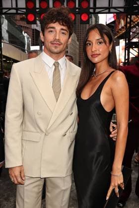 Red carpet arrivals for the World Premiere of Apple Original Films F1 The Movie in Times Square. F1 The Movie will be released in theatre s and in IMAX in partnership with Warner Bros. Pictures on June 27, 2025 Featuring: Charles Leclerc and Alexandra Saint Mleux Where: New York, New York, United States When: 16 Jun 2025 Credit: Dave Allocca Starpix INSTARimages EDITORIAL USE ONLY. NOT FOR USE BY NEWSPAPERS BASED IN THE UK. Copyright: xx instar54848337
