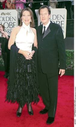 GEOFFREY RUSH FEMME LES GOLDEN GLOBE AWARDS 2001 A LOS ANGELES PLEIN PIED Los Angeles Etats-Unis *** GEOFFREY RUSH Frau sie GOLDEN GLOBE AWARDS 2001 A LOS ANGELES voll Fuß Los Angeles Staaten Vereinigt  Copyright: xAGENCEx xBESTIMAGExAGENCEx xBESTIMAGEx