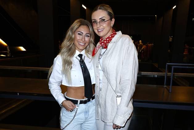Linda Teodosiu and Xandra at the Ernstings Family Celebrate Diversity Fashion Show on 17 06 2025 in Hamburg Ernstings Family Fashion Show 2025 in Hamburg