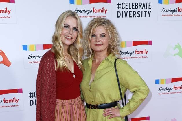 Tanja Buelter and Eva Imhof at the Ernstings Family Celebrate Diversity Fashion Show on 17 06 2025 in Hamburg Ernstings Family Fashion Show 2025 in Hamburg
