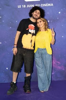 Elio Premiere - Paris AJ Baggy Dessine and his mother Raphaelle Lamaman attend the Elio by Dysney Pixar Premiere at Saint Cloud Park on June 17, 2025 in Paris, France. Photo by Alexis Jumeau ABACAPRESS.COM Paris France  Copyright: xJumeauxAlexis ABACAx