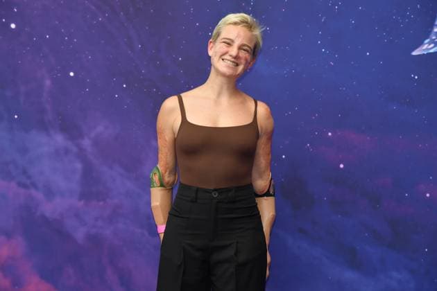 Rome, Italy: Rome, The Space Cinema Moderno Premiere of the Disney and Pixar Film Elio , In the photo: Bebe Vio Rome Italy  - ZUMAp169 20250617_zea_p169_697 Copyright: xVincenzoxLandix