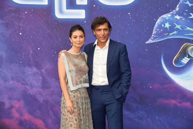 Rome, Italy: Rome, The Space Cinema Moderno Premiere of the Disney and Pixar Film Elio , In the photo: Alessandra Mastronardi and Adriano Giannini Rome Italy  - ZUMAp169 20250617_zea_p169_796 Copyright: xVincenzoxLandix