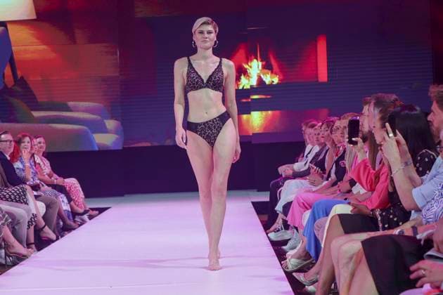 Lea Oude Engberink as a guest at the Ernstings Fashion HW Show 2025 under the motto Celebrate Diversity at the Hotel Empire Riverside on June 17, 2025 in Hamburg Hamburg Germany