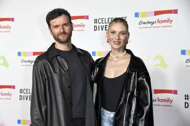 Daniel Grunenberg and Carolin Niemczyk Band Glasperlenspiel at the Ernsting™s family fashion reception under the inspiring motto CELEBRATE DIVERSITY at the Riverside Hotel in Hamburg on 17 06 2025