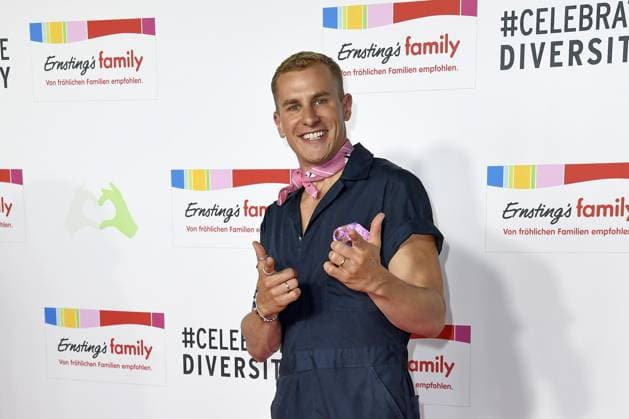 Lukas Sauer at the Ernsting™s family fashion reception under the inspiring motto CELEBRATE DIVERSITY at the Riverside Hotel in Hamburg on 17 06 2025