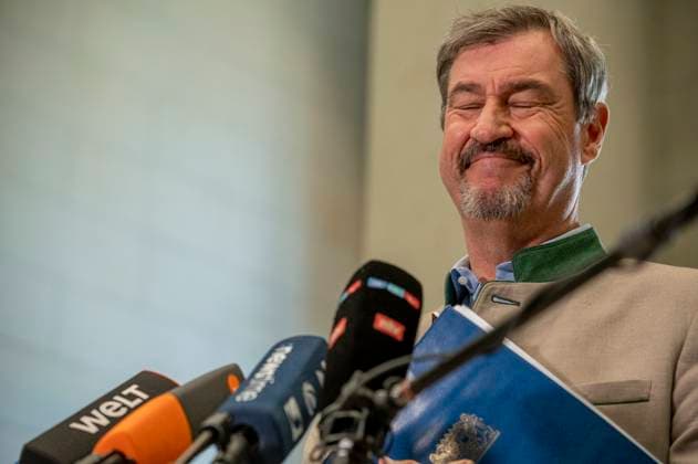News Themen der Woche KW25 News Bilder des Tages Ministerpräsidentenkonferenz - Markus Söder EUR, Deutschland, Berlin, 17.06.2025: Markus Söder - Die Regierungschefinnen und Regierungschefs der Länder treffen sich zur Ministerpräsidentenkonferenz. Im Mittelpunkt steht der Austausch und die Zusammenarbeit mit der neuen Bundesregierung. Themen sind die neuen Finanzierungsinstrumente für Bund und Länder, der notwendige wirtschaftliche Aufschwung sowie eine nationale Importstrategie für Wasserstoff, den Erhalt des Chemie-Standortes Deutschland und die Weiterentwicklung des Europäischen Chip Gesetzes. *** Minister Presidents Conference Markus Söder EUR, Germany, Berlin, 17 06 2025 Markus Söder The heads of government of the federal states meet for the Minister Presidents Conference Th