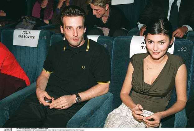 AUDREY TAUTOU ET MATHIEU KASSOVITZ AVANT 1ERE DU FILM LE FABULEUX DESTIN D AMELIE POULAIN PLAN AMERICAIN *** AUDREY TAUTOU und MATHIEU KASSOVITZ ehe 1ERE VON Film der FABULEUX DESTIN D AMELIE POULAIN Plan AMERIKANISCH  Copyright: xOLIVIERxBORDEx xBESTIMAGExOLIVIERxBORDEx xBESTIMAGEx