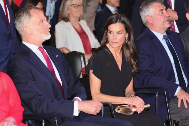 Spanish King Felipe VI and Queen Letizia during the delivery of the King of Spain International Journalism Awards in Madrid on Wednesday, June 2025. Cordon Press 