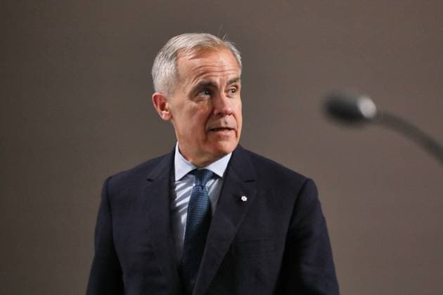 Kananaskis, Alberta, Canada, 18 06 2025 Mountain Lodge G7 Summit 2025 Canadian Prime Minister Mark Carney speaks at the closing press conference Copyright: xdtsxNachrichtenagenturx dts_71299