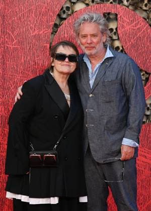Dalia Ibelhauptaite and Dexter Fletcher attends 28 Years Later World Premiere at the Odeon Luxe Leicester Square in London, England. UK. Wednesday 18th June 2025. Copyright: xJamesxWarrenx adxt2122