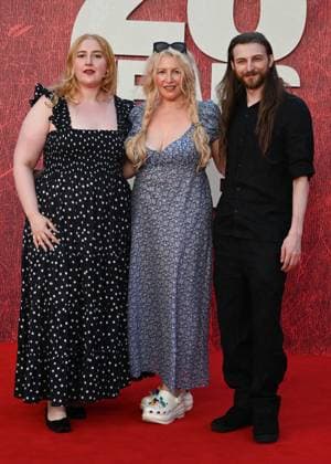 Honey Kinny Ross, Jane Goldman and Guest attends 28 Years Later World Premiere at the Odeon Luxe Leicester Square in London, England. UK. Wednesday 18th June 2025. Copyright: xJamesxWarrenx adxt2130