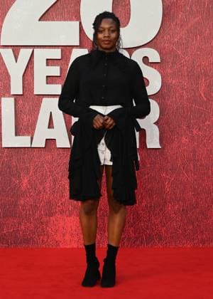 Nia DaCosta attends 28 Years Later World Premiere at the Odeon Luxe Leicester Square in London, England. UK. Wednesday 18th June 2025. Copyright: xJamesxWarrenx adxt2136