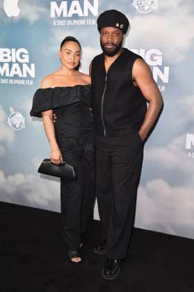 Adriana Colacicco and Tom Moutchi at the premiere of the Apple iPhone 16 Pro short film Big Man at BFI Southbank London, 18 06 2025 Foto:xS.xVasx xFuturexImagex big_man_5649
