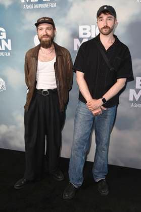 Will Reid and Ed Reid at the premiere of the Apple iPhone 16 Pro short film Big Man at BFI Southbank London, 18 06 2025 Foto:xS.xVasx xFuturexImagex big_man_5660
