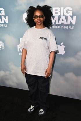 Julie Adenuga at the premiere of the Apple iPhone 16 Pro short film Big Man at BFI Southbank London, 18 06 2025 Foto:xS.xVasx xFuturexImagex big_man_5666