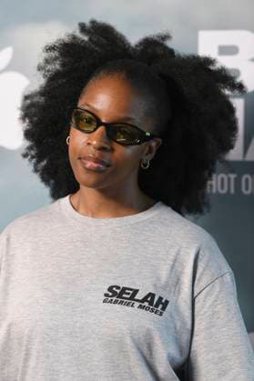 Julie Adenuga at the premiere of the Apple iPhone 16 Pro short film Big Man at BFI Southbank London, 18 06 2025 Foto:xS.xVasx xFuturexImagex big_man_5668