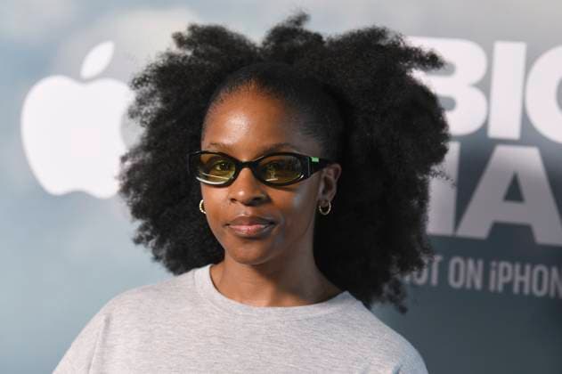 Julie Adenuga at the premiere of the Apple iPhone 16 Pro short film Big Man at BFI Southbank London, 18 06 2025 Foto:xS.xVasx xFuturexImagex big_man_5671