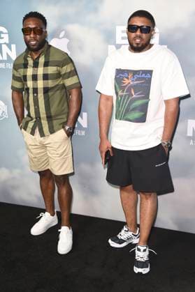 Michael Buck Maris and Ashley Chin at the premiere of the Apple iPhone 16 Pro short film Big Man at BFI Southbank London, 18 06 2025 Foto:xS.xVasx xFuturexImagex big_man_5686
