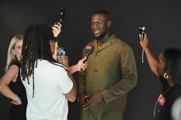 Stormzy at the premiere of the Apple iPhone 16 Pro short film Big Man at BFI Southbank London, 18 06 2025 Foto:xS.xVasx xFuturexImagex big_man_5734
