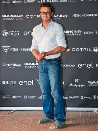 Filming Italy 2025 Press Conference - Cagliari Simon Baker attending the Filming Italy 2025 press conference in Cagliari, Sardinia, Italy, on June 19, 2025. Photo by Maurizio D Avanzo IPA ABACAPRESS.COM Cagliari Italy  Copyright: xD AvanzoxMaurizio IPA ABACAx