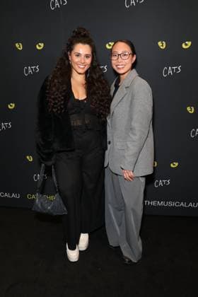 June 20, 2025: OLIVIA VASQUEZ (L) attends the Opening Night of Cats at the Theatre Royal on June 20, 2025 in Sydney, NSW Australia - ZUMAa155 20250620_aaa_a155_075 Copyright: xChristopherxKhouryx