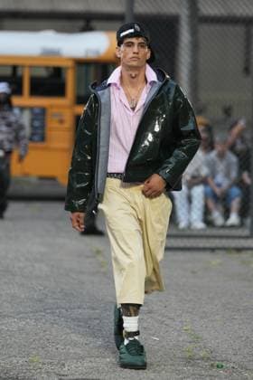 Milan, Milan Men s Fashion Week: Spring Summer 2026 - Men s Fashion, Spring Summer 2026 - PDF fashion show - catwalk in the photo: Model  Copyright: xRiccardoxGIordanox xipa-agency.netx xRiccardoxGiordanox IPA_Agency_IPA59288836