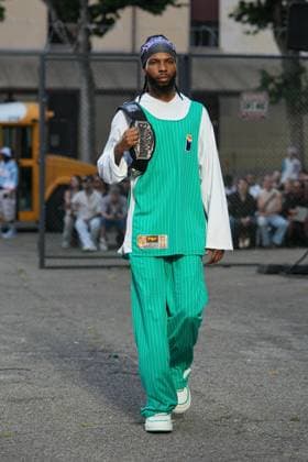 Milan, Milan Men s Fashion Week: Spring Summer 2026 - Men s Fashion, Spring Summer 2026 - PDF fashion show - catwalk in the photo: Model  Copyright: xRiccardoxGIordanox xipa-agency.netx xRiccardoxGiordanox IPA_Agency_IPA59288963