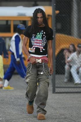 Milan, Milan Men s Fashion Week: Spring Summer 2026 - Men s Fashion, Spring Summer 2026 - PDF fashion show - catwalk in the photo: Model  Copyright: xRiccardoxGIordanox xipa-agency.netx xRiccardoxGiordanox IPA_Agency_IPA59288975