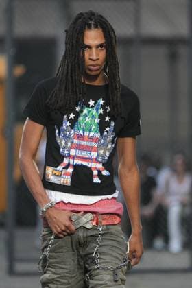 Milan, Milan Men s Fashion Week: Spring Summer 2026 - Men s Fashion, Spring Summer 2026 - PDF fashion show - catwalk in the photo: Model  Copyright: xRiccardoxGIordanox xipa-agency.netx xRiccardoxGiordanox IPA_Agency_IPA59288979