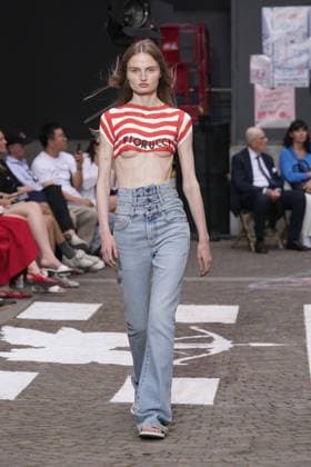 Mailand Fashion Week, Fiorucci Modenschau Milan, Milan Men s Fashion Week: Spring Summer 2026 - Men s Fashion, Spring Summer 2026 - Fiorucci fashion show - catwalk in the photo: Model  Copyright: xRiccardoxGIordanox xipa-agency.netx xRiccardoxGiordanox IPA_Agency_IPA59292787