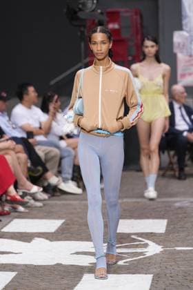 Mailand Fashion Week, Fiorucci Modenschau Milan, Milan Men s Fashion Week: Spring Summer 2026 - Men s Fashion, Spring Summer 2026 - Fiorucci fashion show - catwalk in the photo: Model  Copyright: xRiccardoxGIordanox xipa-agency.netx xRiccardoxGiordanox IPA_Agency_IPA59292941