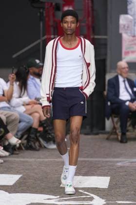 Mailand Fashion Week, Fiorucci Modenschau Milan, Milan Men s Fashion Week: Spring Summer 2026 - Men s Fashion, Spring Summer 2026 - Fiorucci fashion show - catwalk in the photo: Model  Copyright: xRiccardoxGIordanox xipa-agency.netx xRiccardoxGiordanox IPA_Agency_IPA59292955