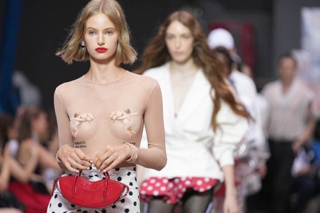 Mailand Fashion Week, Fiorucci Modenschau Milan, Milan Men s Fashion Week: Spring Summer 2026 - Men s Fashion, Spring Summer 2026 - Fiorucci fashion show - catwalk in the photo: Model  Copyright: xRiccardoxGIordanox xipa-agency.netx xRiccardoxGiordanox IPA_Agency_IPA59292983
