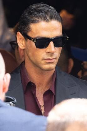 News - Dolce & Gabbana - Arrivals - Milan Fashion Week - Menswear Spring Summer 2026 Michele Morrone is seen arriving at the Dolce &amp; Gabbana fashion show during the Milan Menswear Spring Summer 2026 Fashion Week on June 21, 2025 in Milan, Italy. Photo: Cinzia Camela. MILAN Metropol Italy Copyright: xCinziaxCamelax xLiveMediax LPN_1932190