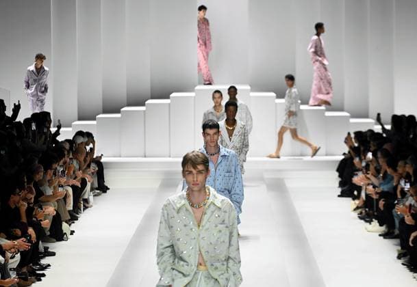 Milan, men s fashion, Dolce and Gabbana fashion show  Copyright: xMaurizioxMaulex xipa-agency.netx xMaurizioxMaulex IPA_Agency_IPA59314137