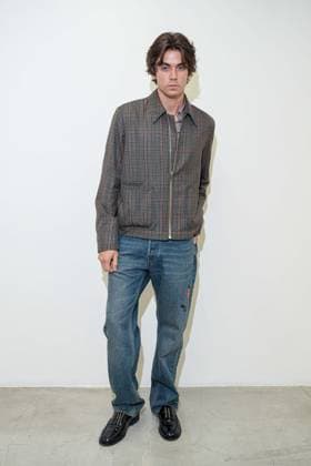 Milan, Milan Men s Fashion Week: Spring Summer 2026 - Men s Fashion, Spring Summer 2026 - Paul Smith fashion show - front raw in the photo: Zack Lugo  Copyright: xRiccardoxGIordanox xipa-agency.netx xRiccardoxGiordanox IPA_Agency_IPA59319777