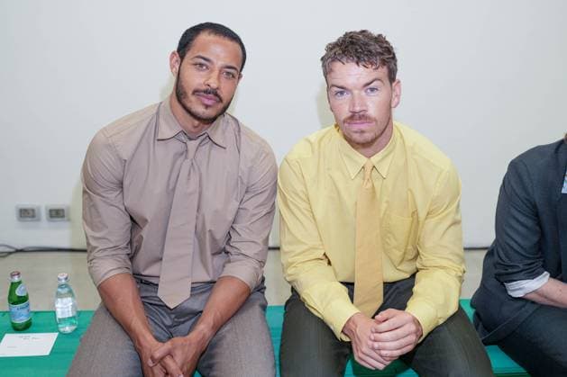 Milan, Milan Men s Fashion Week: Spring Summer 2026 - Men s Fashion, Spring Summer 2026 - Paul Smith fashion show - front raw in the photo: Daryl McCormack and Will Poulter  Copyright: xRiccardoxGIordanox xipa-agency.netx xRiccardoxGiordanox IPA_Agency_IPA59320078