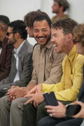 Milan, Milan Men s Fashion Week: Spring Summer 2026 - Men s Fashion, Spring Summer 2026 - Paul Smith fashion show - catwalk in the photo: Daryl McCormack  Copyright: xRiccardoxGIordanox xipa-agency.netx xRiccardoxGiordanox IPA_Agency_IPA59320656