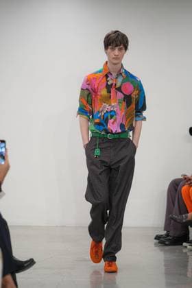 Milan, Milan Men s Fashion Week: Spring Summer 2026 - Men s Fashion, Spring Summer 2026 - Paul Smith fashion show - catwalk in the photo: Model  Copyright: xRiccardoxGIordanox xipa-agency.netx xRiccardoxGiordanox IPA_Agency_IPA59320624