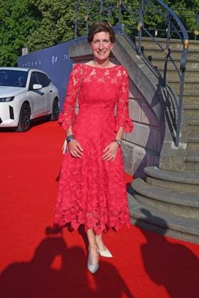 Ilka Horstmeier on the red carpet for the STAATSOPER FÜR ALLE at the Staatsoper Unter den Linden in Berlin on 21 06 2025