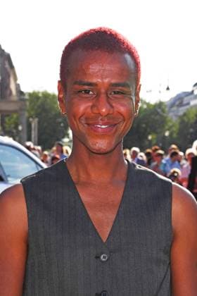 Tarik Tesfu on the red carpet for the STAATSOPER FÜR ALLE at the Staatsoper Unter den Linden in Berlin on 21 06 2025