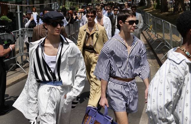 Milan, Milan Men s Fashion Week: Spring Summer 2026 - Men s Fashion, Spring Summer 2026.- DOLCE & GABBANA fashion show  Copyright: x xipa-agency.netx xLucaPonti IpaAgencyx IPA_Agency_IPA59325742